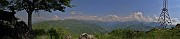 52 Panoramica dalla vetta del Monte Zucco (1232 m)